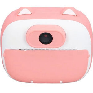Kids Instant Print Camera, 2in Screen Dual Lens Selfie Camera
